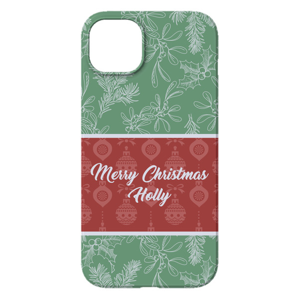 Christmas Holly iPhone 14 Pro Max Case - Back
