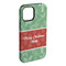 Christmas Holly iPhone Case - Rubber Lined - iPhone 15 Plus (Personalized)
