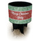 Christmas Holly Black Beach Spiker Drink Holder (Personalized)