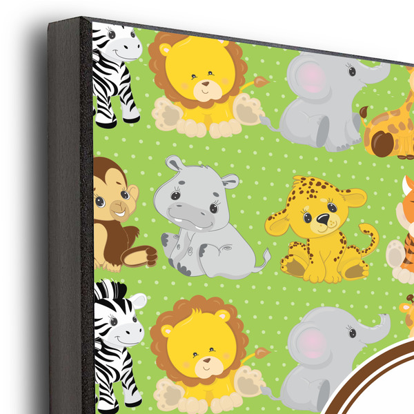 Safari 11x14 Wood Print - Closeup