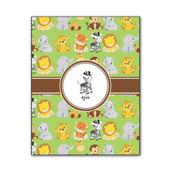 Safari Wood Print - 11x14 (Personalized)