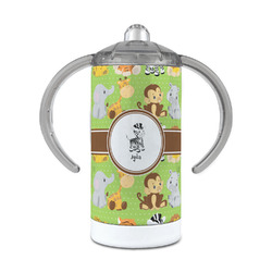 Safari 12 oz Stainless Steel Sippy Cup (Personalized)