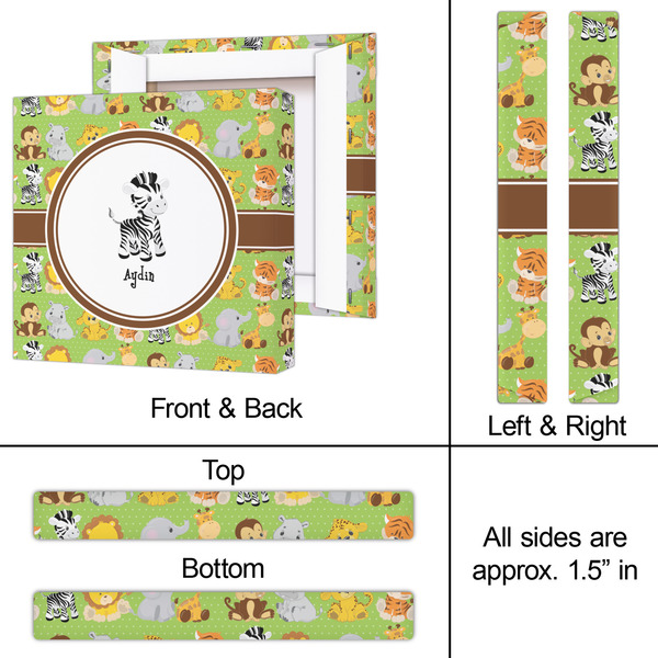 Safari 12x12 - Canvas Print - Approval