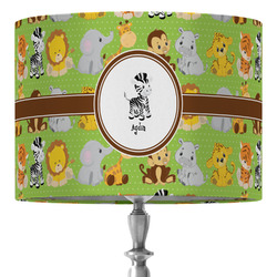 Safari 16" Drum Lamp Shade - Fabric (Personalized)