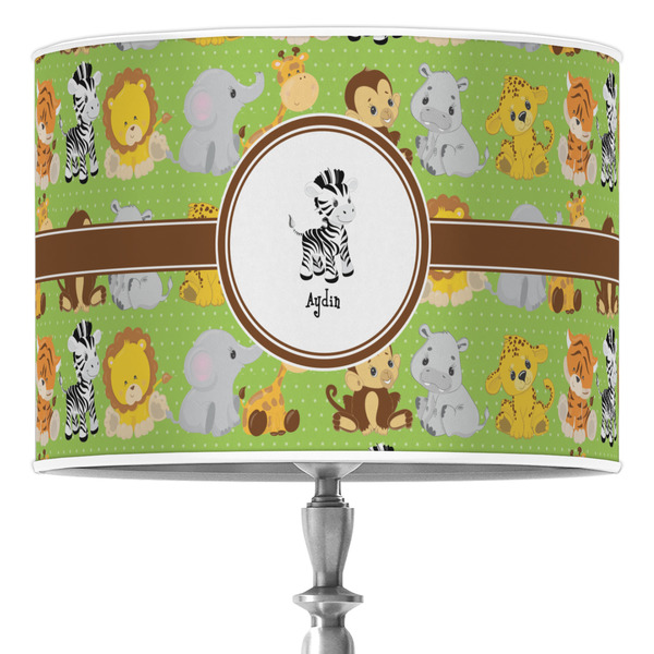 Custom Safari 16" Drum Lamp Shade - Poly-film (Personalized)