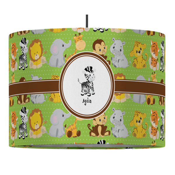 Safari 16" Drum Lampshade - PENDANT (Fabric)