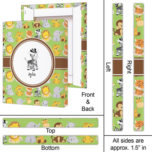 Safari 16x20 - Canvas Print - Approval