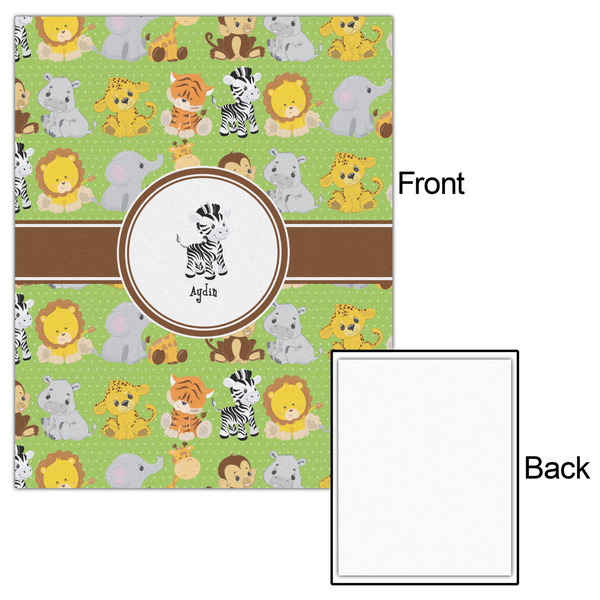 Safari 16x20 - Matte Poster - Front & Back