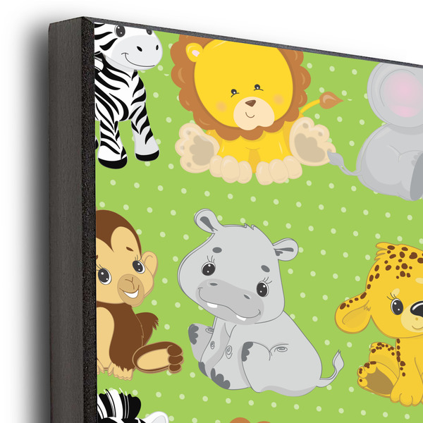 Safari 16x20 Wood Print - Closeup