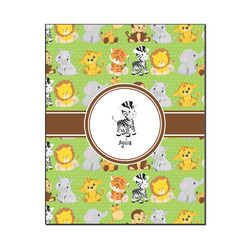 Safari Wood Print - 16x20 (Personalized)