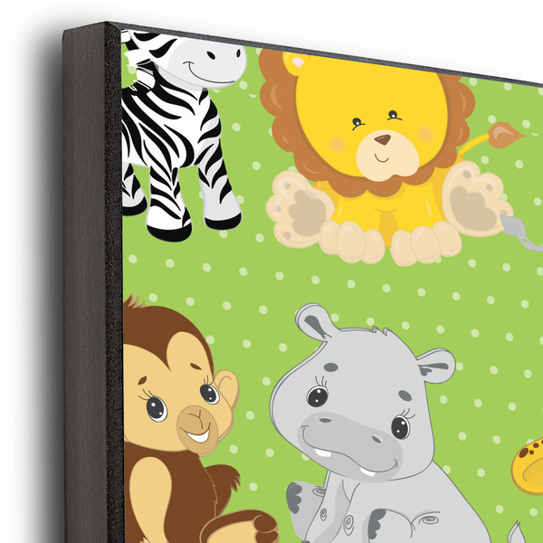 Safari 20x24 Wood Print - Closeup