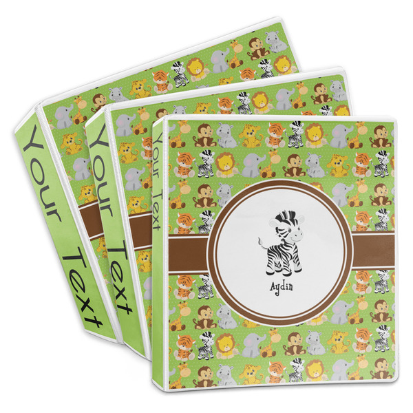 Custom Safari 3-Ring Binder (Personalized)