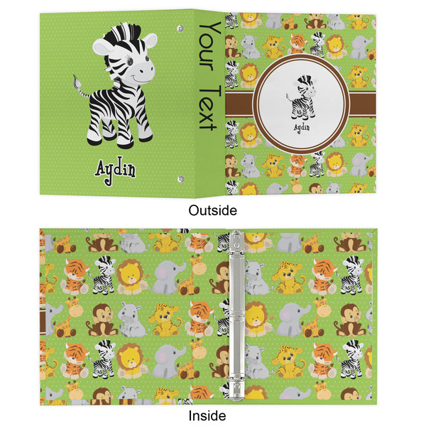 Safari 3 Ring Binders - Full Wrap - 1" - APPROVAL