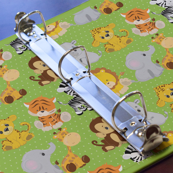 Safari 3 Ring Binders - Full Wrap - 1" - DETAIL