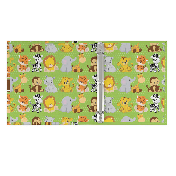 Safari 3 Ring Binders - Full Wrap - 1" - OPEN INSIDE