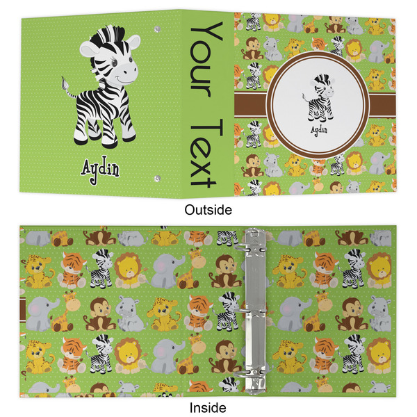 Safari 3 Ring Binders - Full Wrap - 2" - APPROVAL