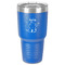 Safari 30 oz Stainless Steel Tumbler - Royal Blue - Single-Sided (Personalized)