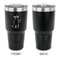Safari 30 oz Stainless Steel Ringneck Tumblers - Black - Single Sided - APPROVAL
