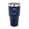 Safari 30 oz Stainless Steel Tumbler - Navy - Single Sided (Personalized)