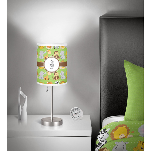 Safari 7 inch drum lamp shade - in room