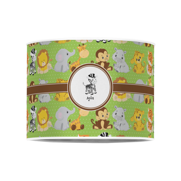 Safari 8" Drum Lampshade - FRONT (Poly Film)