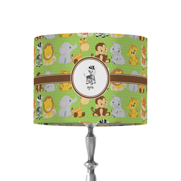 Custom Safari 8" Drum Lamp Shade - Fabric (Personalized)