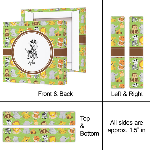 Safari 8x8 - Canvas Print - Approval