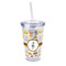 Safari 16oz Double Wall Acrylic Tumbler with Lid & Straw - Full Print (Personalized)