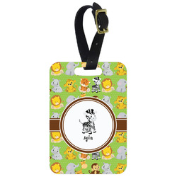 Safari Metal Luggage Tag w/ Name or Text