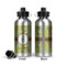 Safari Aluminum Water Bottle - Front and Back