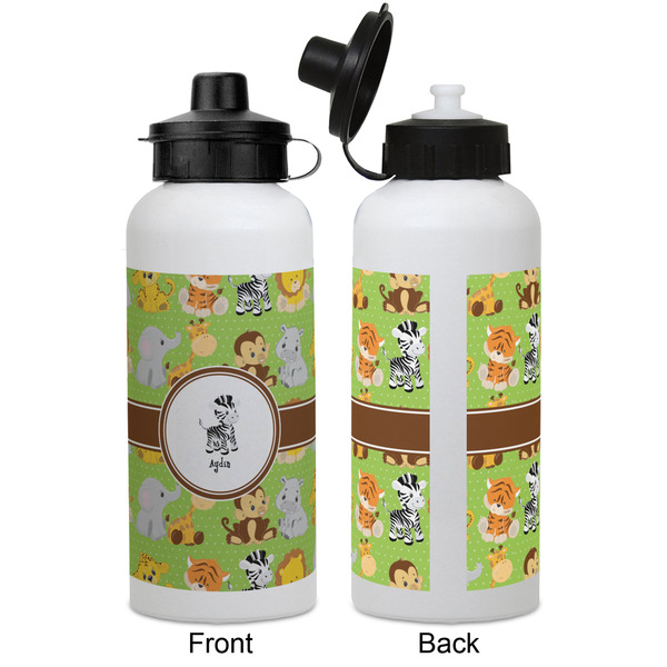 Safari Aluminum Water Bottle - White APPROVAL