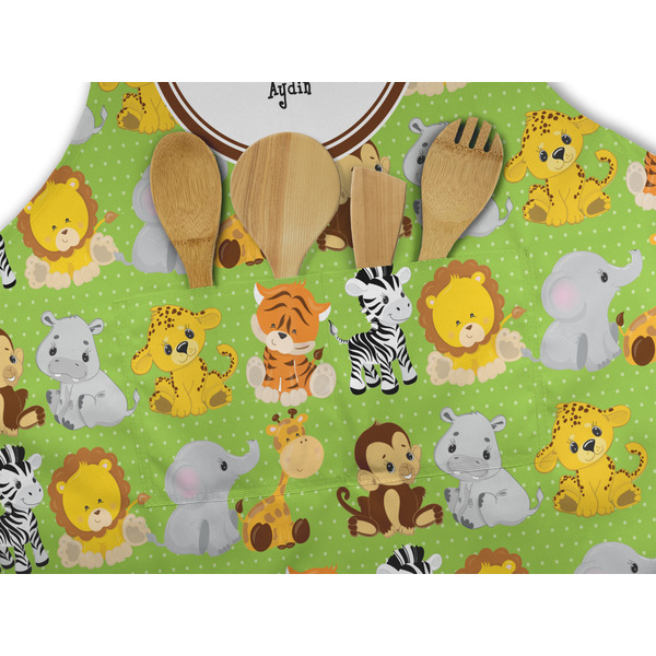 Safari Apron - Pocket Detail with Props