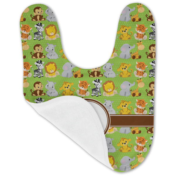 Safari Baby Bib - AFT folded