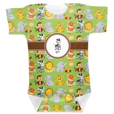 Custom Safari Baby Bodysuit (Personalized)