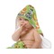 Safari Baby Hooded Towel on Child