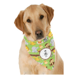 Safari Dog Bandana Scarf w/ Name or Text