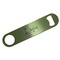 Safari Bar Bottle Opener - Silver w/ Name or Text
