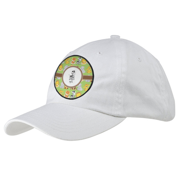 Custom Safari Baseball Cap - White (Personalized)