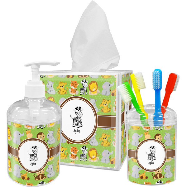 Safari Bathroom Accessories Set (Personalized)