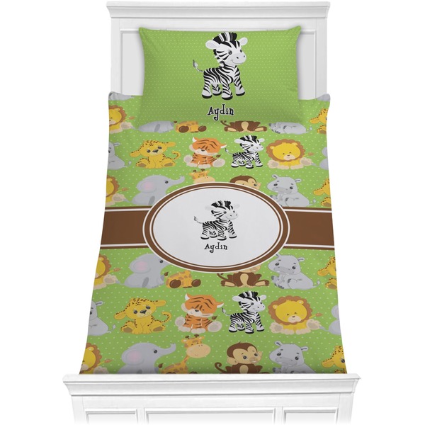 Custom Safari Comforter Set - Twin (Personalized)