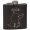 Safari Black Flask Set (Personalized)