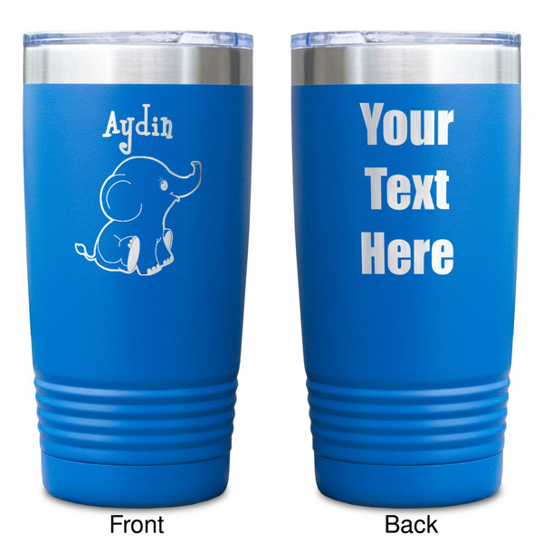 Safari Blue Polar Camel Tumbler - 20oz - Double Sided - Approval