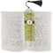 Safari Bookmark with tassel - In book