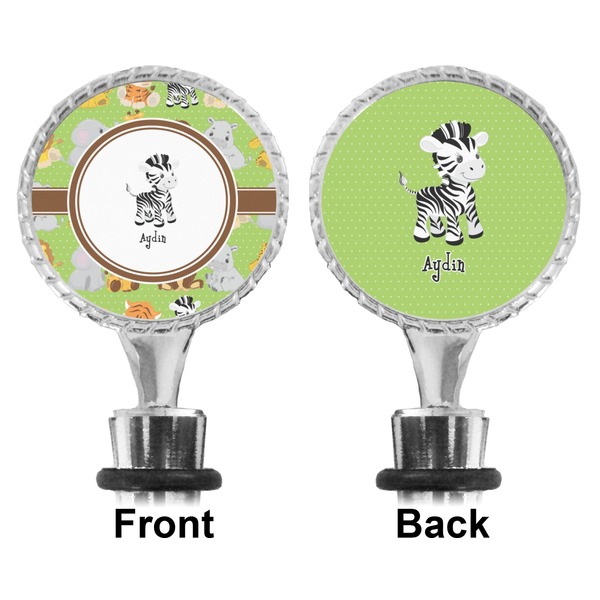 Safari Bottle Stopper - Front and Back