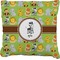 Safari Personalized Burlap Pillow Case