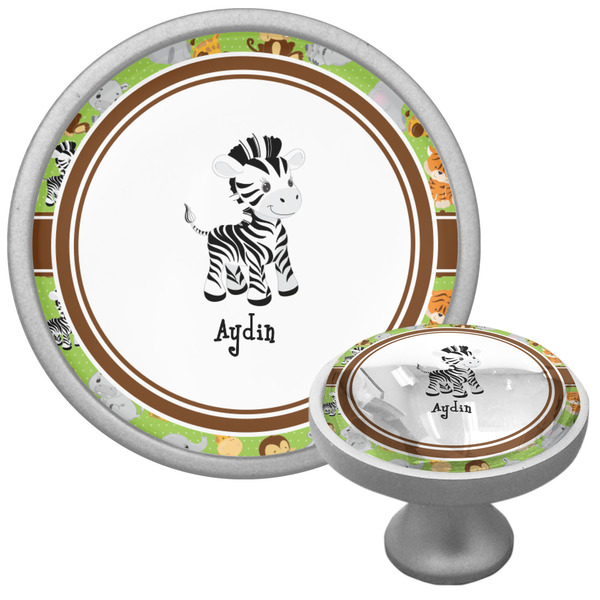 Custom Safari Cabinet Knob (Silver) (Personalized)