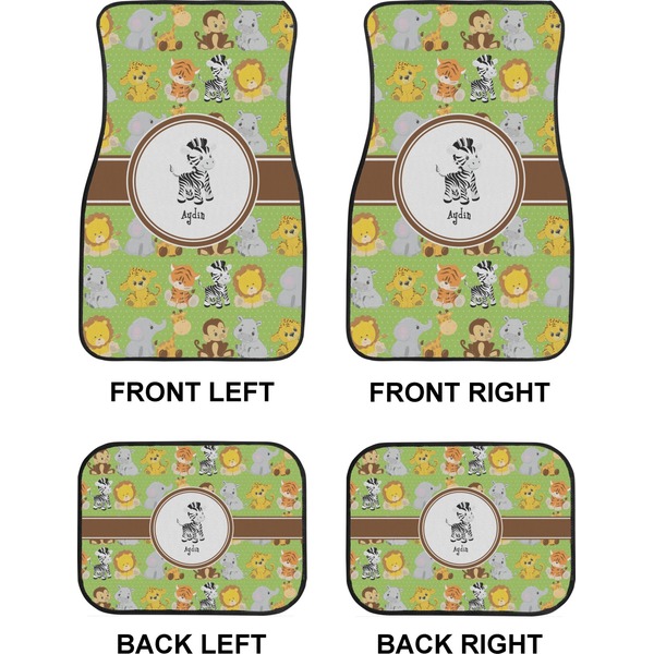 Safari Car Floor Mats Set (2F + 2B)