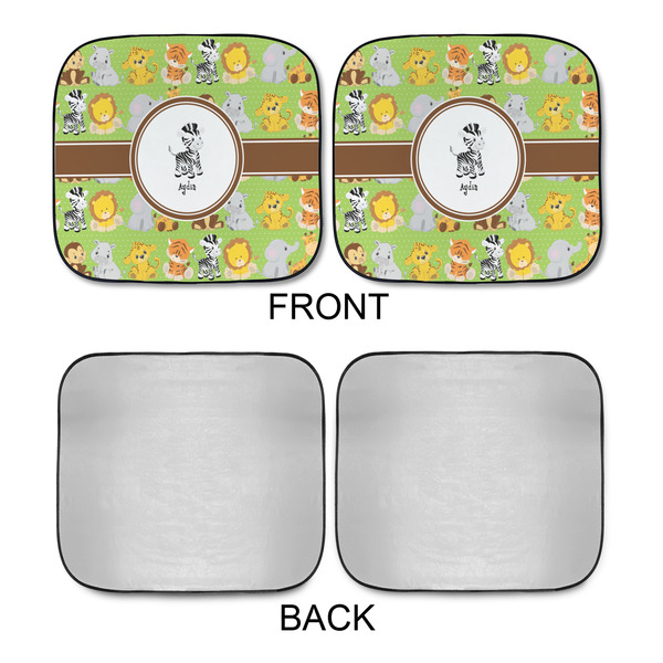 Safari Car Sun Shades - APPROVAL