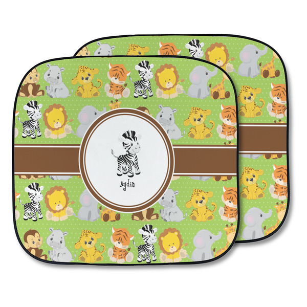 Custom Safari Car Sun Shade - Two Piece (Personalized)