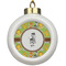Safari Ceramic Ball Ornament (Personalized)